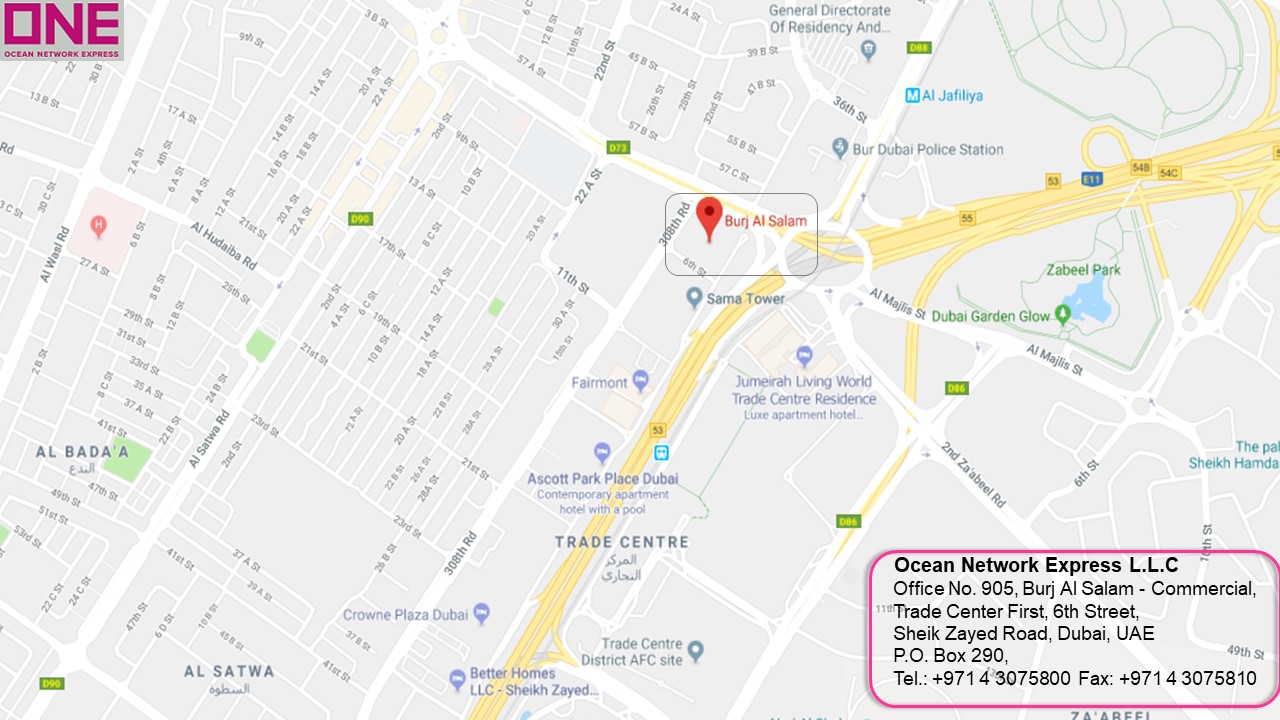 Burj AL Salam map